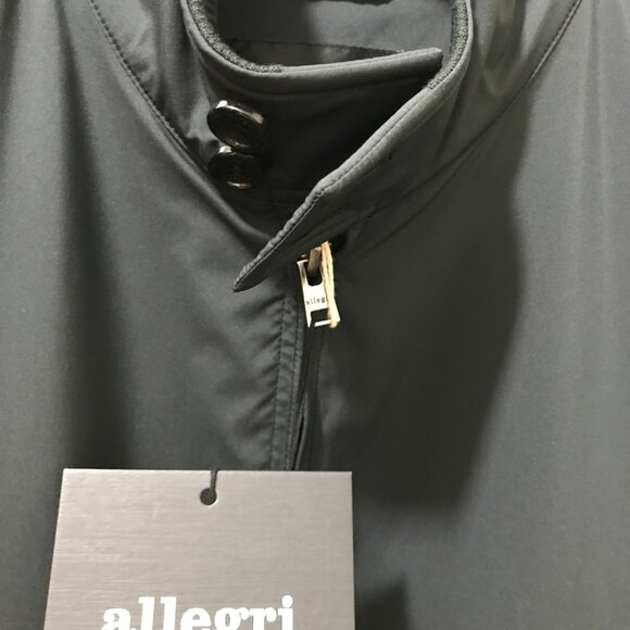 Allegri Milano luxury lightweight bombers, windbreak jacket 52/42US, L NWT$1095 - Picture 2 of 13